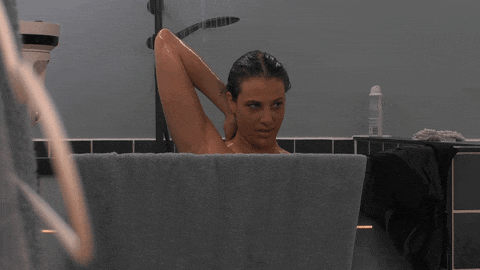 Underarm hair removal demonstration